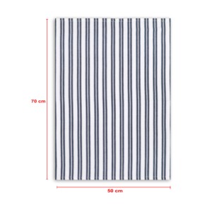 Yarn Dyed Kitchen Linen Quick-Dry Eco-Friendly Cotton Soft Kitchen <b>Towel</b> with <b>Striped</b> Pattern Export In India - Product Image 5