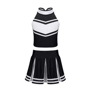 Uniforme de cheerleading de style tendance, vente en gros, uniforme de cheerleading fabriqué au Pakistan, uniforme de cheerleading avec logo et design personnalisés - Product Image 2