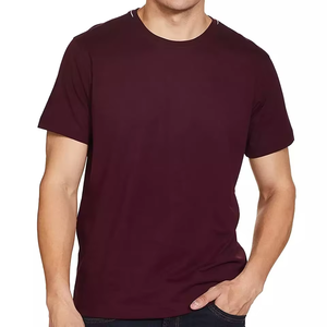 T-shirts pour hommes en coton 100% légers, écologiques, de haute qualité, vente en gros, impression personnalisée, design OEM, manches courtes, grandes tailles - Product Image 5