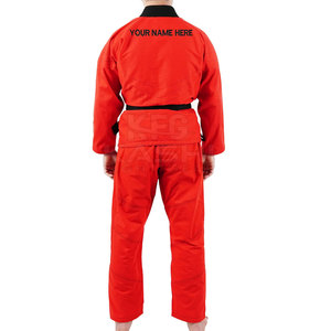 Nouvel arrivage : Kimono de karaté unisexe de haute qualité 100 % coton, léger et respirant, couleur/taille personnalisables, logo frontal - Product Image 2