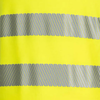 Camiseta de Trabajo de Poliéster de Alta Visibilidad, Unisex, Resistente, Transpirable, con Impresión de Logotipo Personalizado de Alta Calidad, 2026