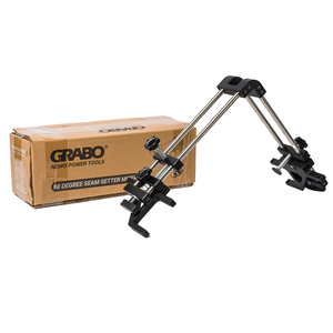 Dispositivo per giunzioni a 90 gradi per piani di lavoro in pietra e pinze di fissaggio a vuoto - Product Image 1