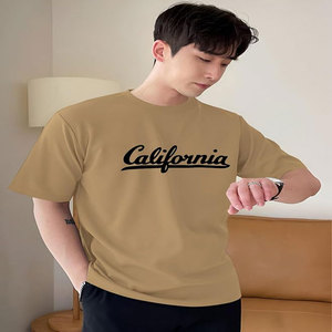 Haute qualité 230g poids lourd 100 coton décontracté ample surdimensionné t-shirt personnalisé t-shirt pour hommes - Product Image 2