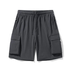 Pantalones Cortos Deportivos Casuales para Hombre, Transpirables, de Corte Holgado, para Actividades de Verano, Estilo Urbano Moderno, con Bolsillos Funcionales - Product Image 1