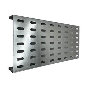 Suministro de Fábrica: Bandeja Portacables Perforada Galvanizada en Caliente 200x50 - Canalización Metálica de Servicio Ligero - Product Image 1