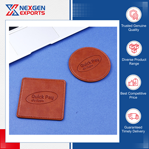 Professionals in Selling Reliable Quality Heat-Insulating Double-Sided PU Leather Dining <b>Table</b> Mat Coaster for Bulk Buyers - Product Image 2