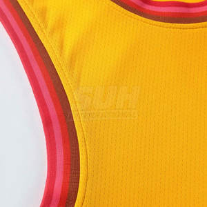 Uniforme de basketball unisexe respirant de haute qualité, personnalisable avec logo, dernier design, 100 % coton, vente en gros à bas prix pour marque privée - Product Image 5