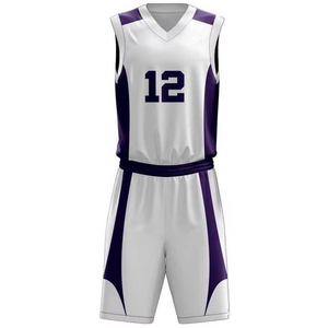 Tenues de basket-ball personnalisées à bas prix et livraison rapide pour les équipes universitaires, ensembles de basket-ball pour hommes - Product Image 2