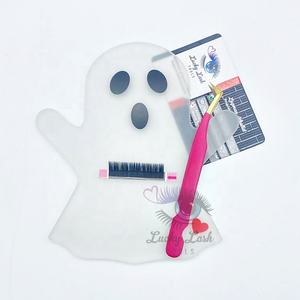 Paletas de Plástico Transparentes para Extensiones de Pestañas de Halloween, Herramientas para Extensiones de Pestañas, Embalaje en Caja, Marca Privada, Alta Calidad, Venta al por Mayor - Product Image 4
