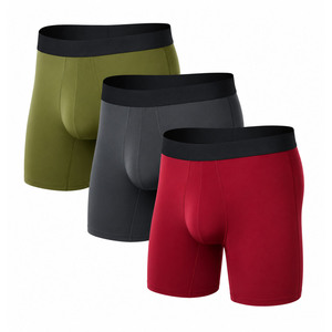 OEM <b>Custom</b> Printed Men's <b>Boxer</b> Trunks Soft Stretch Gaming Pattern Underwear Factory Supplier - Product Image 6