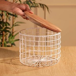 Cesta de leña de madera para interior, soporte para leña, cesta de madera para transportar troncos, cesta de madera para leña de chimenea, cesta grande para leña - Product Image 5