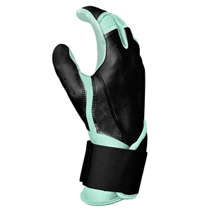 Gants de gardien de but unisexes en cuir à doigts entiers, paume antidérapante, respirants, sangle de poignet réglable, sport de plein air - Product Image 2