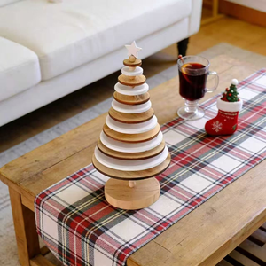 Hot Sale Handmade <b>Wooden</b> <b>Christmas</b> <b>Trees</b> <b>Christmas</b> Decor <b>Wooden</b> <b>Christmas</b> Ornament for Table Decoration Gift - Product Image 5