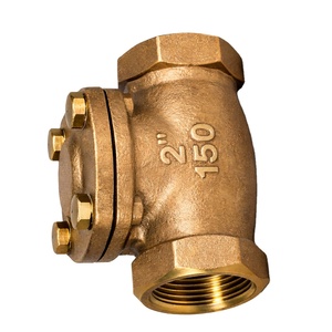 วาล์วกันกลับแบบแมนนวลคุณภาพสูง C-Way ขนาด 2 นิ้ว ทำจากทองเหลือง แบบเกลียว CL150 สำหรับอุตสาหกรรมน้ำมันและก๊าซ - Product Image 2