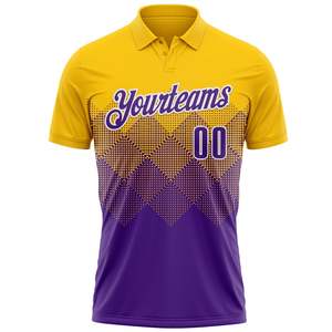 Camiseta Polo de Rendimiento Personalizada, Tela de Poliéster de 180 GSM, Uniforme de Golf, Fabricante de Ropa Deportiva al Por Mayor - Product Image 2