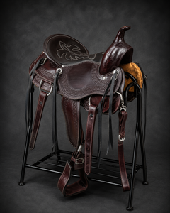 Premium Customized Genuine Leather Wood Tree Jumping Dressage English Horse Saddle Handmade <b>Equestrian</b> Saddle Daily Riding Show - Product Image 3