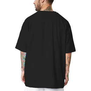 เสื้อยืดพิมพ์ลายกราฟิกออกแบบเองสำหรับผู้ชาย ขายส่ง พิมพ์ดิจิตอล ผ้าแคนวาส โพลีเอสเตอร์ คอตตอน คุณภาพสูง ระบายอากาศได้ดี - Product Image 4