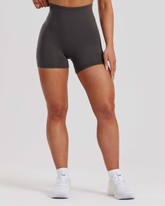 Shorts pour femmes Graphite Essential très demandés, taille haute, respirants et anti-transpiration, pour le fitness et l'entraînement - Product Image 6