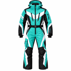 Combinaison de ski professionnelle imperméable et coupe-vent, combinaison de ski de neige, vêtements de sport d'hiver, vêtements de snowboard pour activités de plein air - Product Image 1