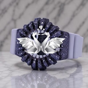 Premium Quality Moissanite Diamond Watch for Mens Luxury Jewelry Diamond Look Wristwatch Available At Affordable Price - Product Image 2