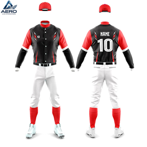 Servicio OEM ODM, Uniforme de Béisbol de Diseño Avanzado, Cómodo, Nuevo, Personalizable, de Alto Rendimiento para Equipos - Product Image 1