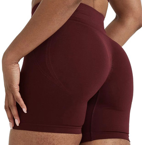 Shorts de Ciclismo para Mujer, Cintura Alta, con Cordón Ajustable, Tela Lycra, Suaves como la Mantequilla, Elásticos en 4 Direcciones, Transpirables, Verano 2026 - Product Image 1