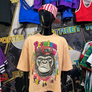 เสื้อยืดผ้าฝ้ายพิมพ์ลายแบบกำหนดเอง สั่งซื้อจำนวนมาก B2B ผู้ผลิต OEM ODM ขายส่ง - Product Image 1