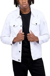 Veste en jean décontractée pour homme, 100 % coton, avec logo personnalisé, respirante, écologique, séchage rapide, pour l'extérieur – Vente en gros, haute qualité - Product Image 5