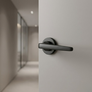 Luxury Brass Door <b>Handle</b> Set with Mortise <b>Lock</b> | Elegant Lever <b>Handles</b> for Interior Doors | Hardware for Home,Office & Hotel Use - Product Image 2