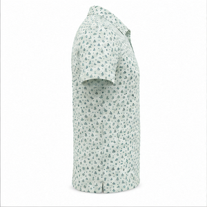 Trackstar <b>Men's</b> Mint <b>Green</b> Nautical Print <b>Polo</b> <b>Shirt</b> Short Sleeve Button Collar Casual Golf <b>Shirt</b> Custom Logo - Product Image 2