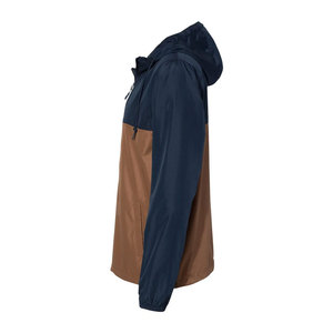 Chaqueta Cortavientos con Capucha para Hombre, Estilo Clásico, Color Negro Grafito, Resistente al Agua, Ligera y de Alto Rendimiento - Product Image 6