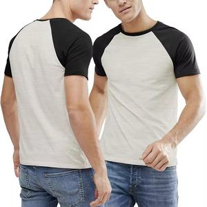 Custom Logo Men's T-Shirt 100% Cotton Knitted Short Sleeve Tee Soft Breathable Formal Summer <b>Tops</b> Wholesale - Product Image 3