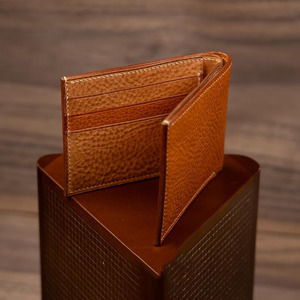 Carteras de cuero genuino premium para hombre, delgadas, con bloqueo RFID, plegables, con logotipo personalizado, proveedor mayorista OEM, alta calidad, exportación, en venta. - Product Image 6