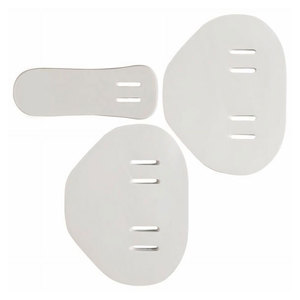 High-Performance Adult Football Protective Hip and Tail Pad Set Low-Profile Slotted Design Lightweight Vinyl Foam 3-Piece - Product Image 2