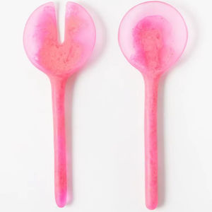 Elegante Cuchara de Resina Brillante para Uso Diario, Vajilla Ligera para Cocina con Artesanía Artística y Toque de Diseño - Product Image 1