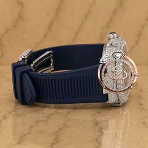 Luxury Moissanite <b>Diamond</b> <b>Watch</b> Men Full Pave VVS Moissanite Stones Stainless Steel Automatic Wristwatch - Product Image 2