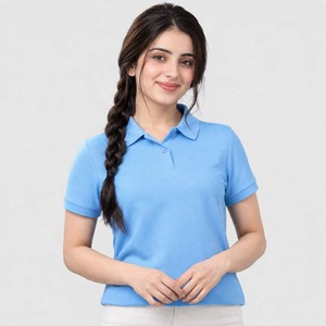 Durable <b>Women</b> <b>Polo</b> <b>Shirt</b> With Comfortable Fabric Strong Seams And Professional Style For Uniform Suppliers - Product Image 1