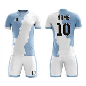 Camiseta Deportiva Personalizada para Hombre, Transpirable, Conjunto de Camiseta de Fútbol, Nombre del Equipo, Nombre del Jugador, Personalización, 100% Poliéster, Secado Rápido - Product Image 2