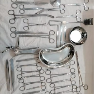 Precio de Fábrica GUJJAR SURGICAL - Juego de Instrumentos Quirúrgicos Generales de Acero Inoxidable Antiácido con Certificación CE, Pinzas Manuales - Product Image 1