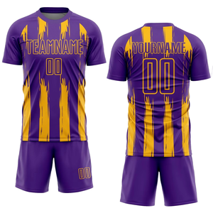 Uniforme de Fútbol Transpirable 100% Poliéster, Conjunto Personalizado de Camiseta y Pantalones Cortos de Fútbol para Hombres, Mujeres, Adultos, Torneos Deportivos - Product Image 6