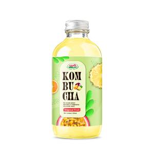 500มิลลิลิตร NAWON Kombucha ชาองุ่นรสผลไม้ OEM Kombucha ขวดราคาขายส่งจากอินทรีย์หมักชา BRCGS - Product Image 4