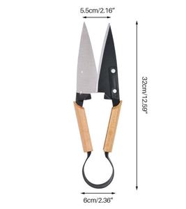 Cortadora de Pelo Manual de Acero Inoxidable de 13 Pulgadas para Ovejas, Herramientas para Granjas Ganaderas, Uso Veterinario, Cortadora de Lana para Ovejas y Cabras, Quirúrgica - Product Image 2