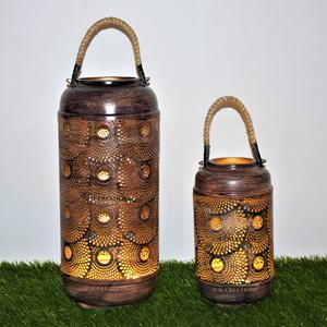 Portavelas LED de escritorio personalizado, farol de cristal único para decoración navideña, otros candelabros y linternas - Product Image 3