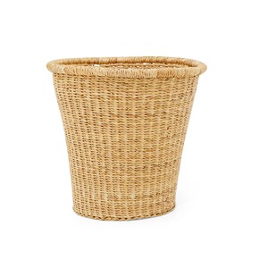Corbeille à déchets ouverte en rotin tressé et jonc de mer naturel pour intérieur, maison, bureau, cuisine, salle de bain, meuble-lavabo et décoration - Product Image 2