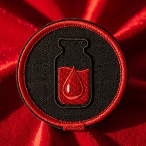 Parches bordados termoadhesivos de ojos rojos, apliques redondos de ojos negros, personalizados para coser, set de insignias al por mayor, estilo gótico de terror espeluznante, 100 unidades - Product Image 3