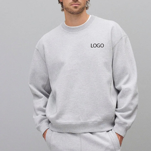 Sweat-shirt pour homme de haute qualité, design hivernal, prix abordable, col rond, service OEM, conception avec logo personnalisable, création 2026 - Product Image 1