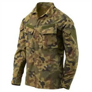 Chemise tactique à manches longues avec boutons sur le devant et poches poitrine, en tissu Oxford, uniforme de travail - Product Image 6