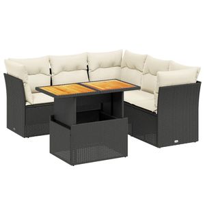 Conjunto de Sofás Negros para Jardín - Product Image 2