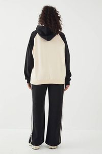 Conjunto Deportivo de Felpa para Mujer, 100% Algodón, con Estampado Frontal Personalizado y Bordado, para Invierno - Product Image 2