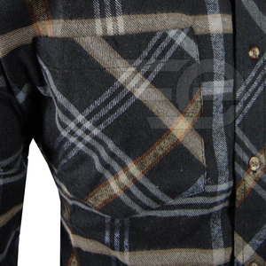 Camisas de Franela para Hombre, Casuales, de Manga Larga, de Algodón a Cuadros, Suaves y Cómodas, con Botones, para Exteriores, Modernas, para Trabajo - Product Image 6